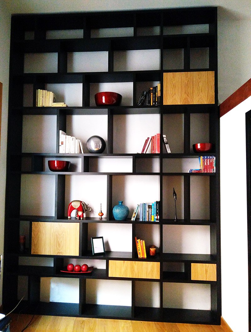 The Wall _librería / book storage