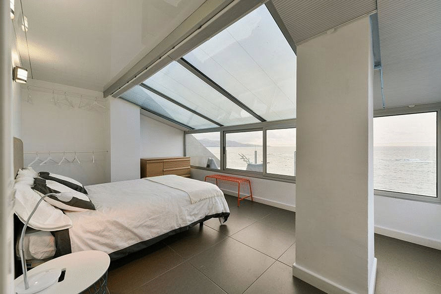 dormitorio 01 Reforma vivienda vacacional Rooftop Suite