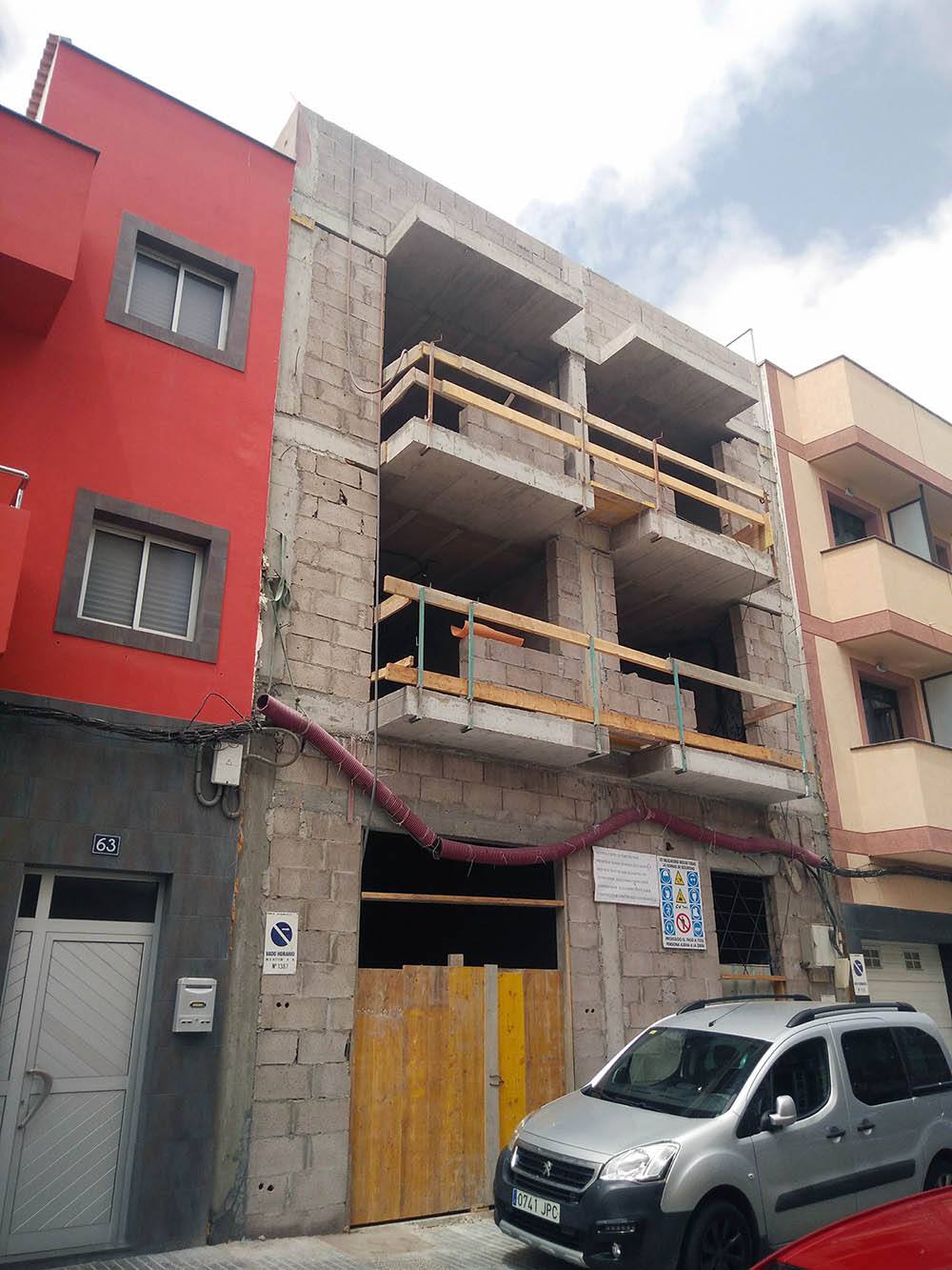 EN CONSTRUCCIÓN - Edificio de viviendas en La Isleta